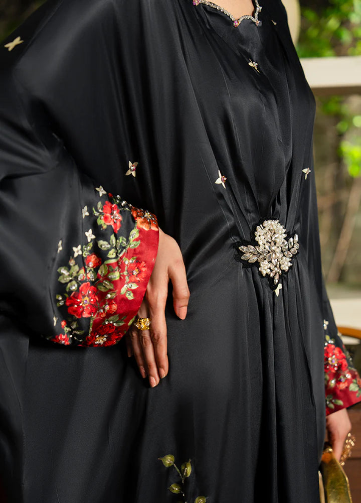 Celeste by Imrozia Pret Hand work Shamooz Silk Kaftaan SP-113 Zenith