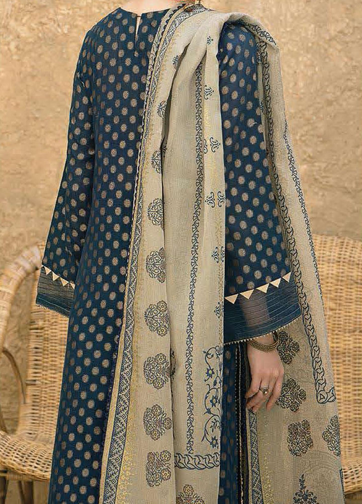 Aabyaan Embroidered Jacquard Suits Unstitched 3 Piece ABY21E 06 Kaavish - Eid Collection