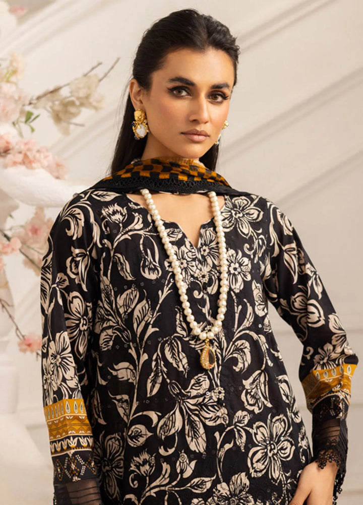 Aafreen by Riaz Arts 3 piece Lawn Suit Unstitched RA25AC AF-179 - Summer Collection