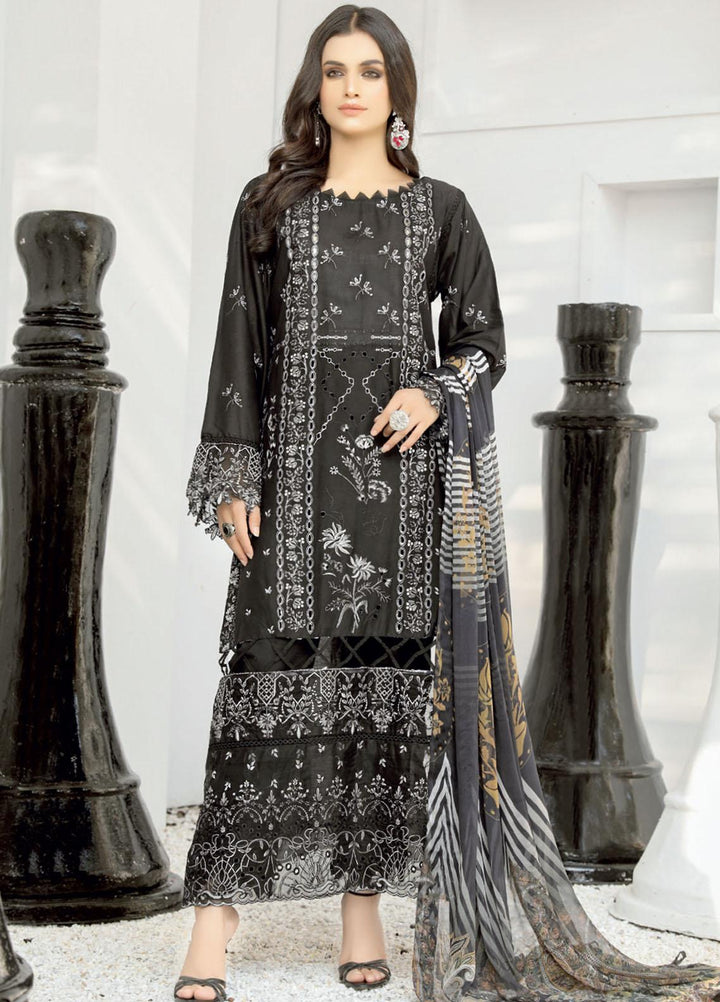Aafreen by Riaz Arts Embroidered Chikankari Lawn Suits Unstitched 3 Piece RA21ABW AF-89 - Summer Collection