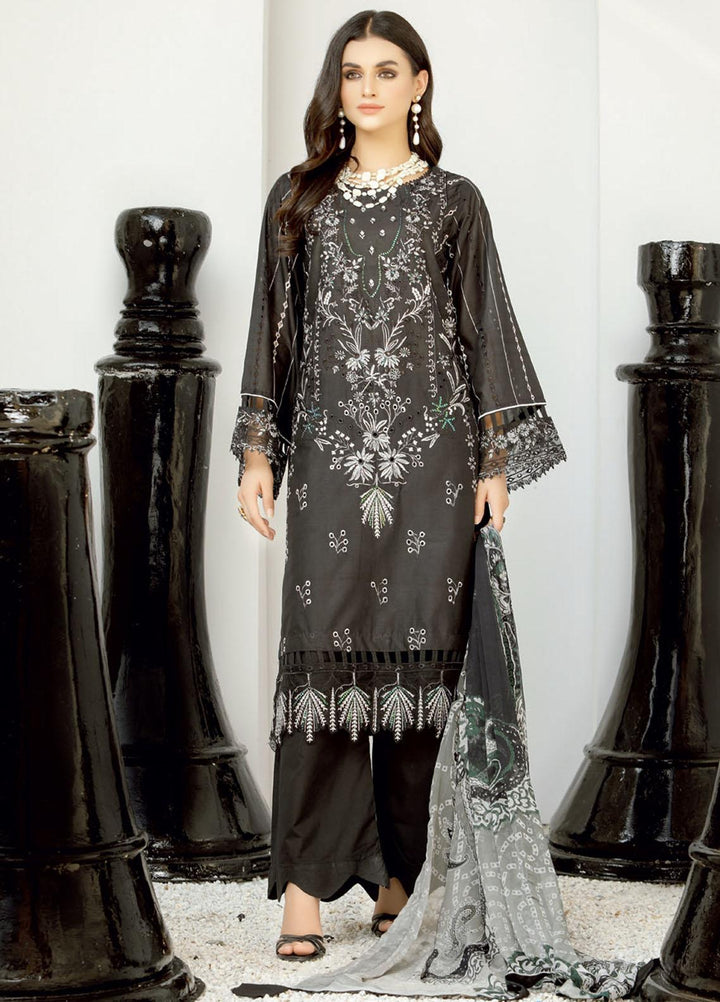 Aafreen by Riaz Arts Embroidered Chikankari Lawn Suits Unstitched 3 Piece RA21ABW AF-94 - Summer Collection