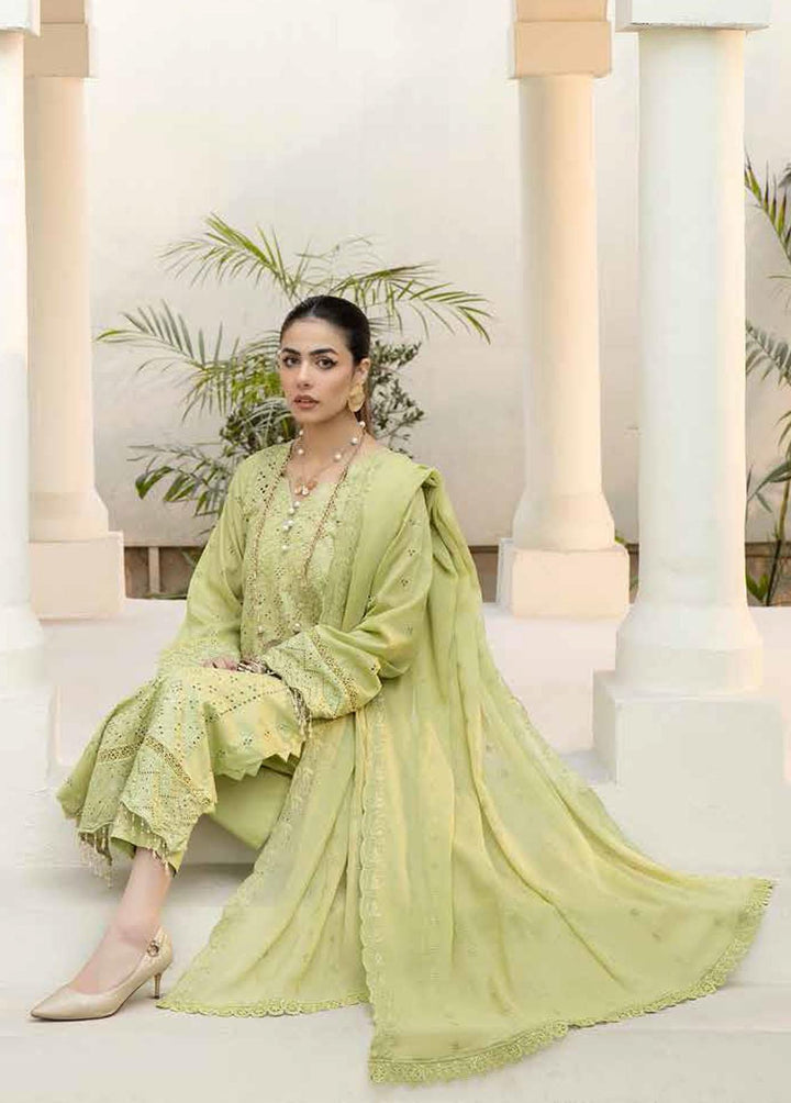 Aafreen By Riaz Arts Embroidered Lawn Suits Unstitched 3 Piece RA23A AF-02 - Summer Collection