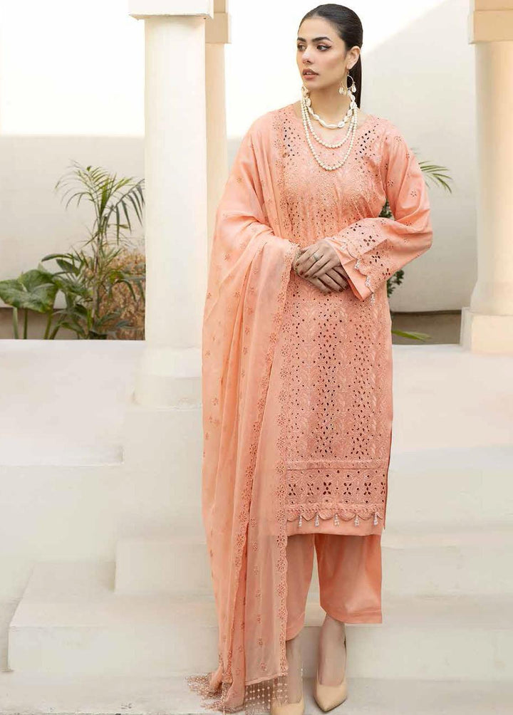 Aafreen By Riaz Arts Embroidered Lawn Suits Unstitched 3 Piece RA23A AF-04 - Summer Collection