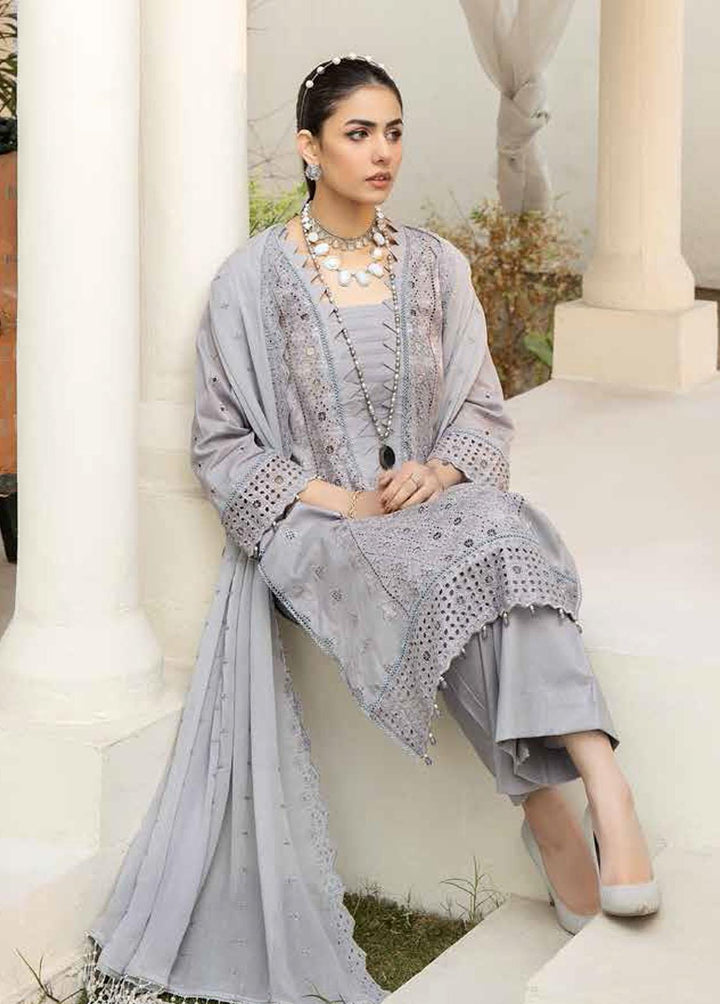 Aafreen By Riaz Arts Embroidered Lawn Suits Unstitched 3 Piece RA23A AF-06 - Summer Collection