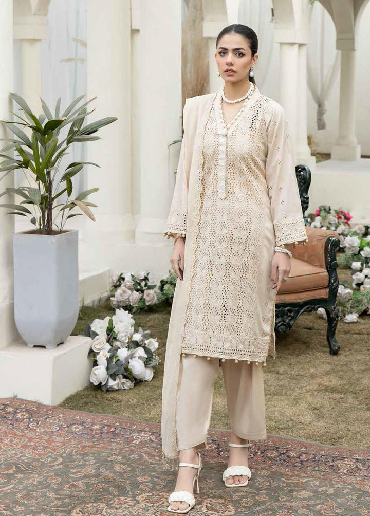 Aafreen By Riaz Arts Embroidered Lawn Suits Unstitched 3 Piece RA23A AF-08 - Summer Collection