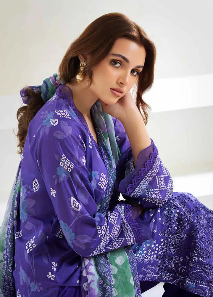 Aafreen By Riaz Arts Chikankari Lawn Suit Unstitched 3 Piece RA24A AF-85 - Summer Collection