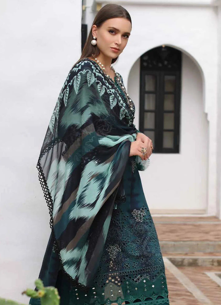 Aafreen by Riaz Arts Chikankari Viscose Suit Unstitched 3 Piece RA24AV AF-125 - Winter Collection