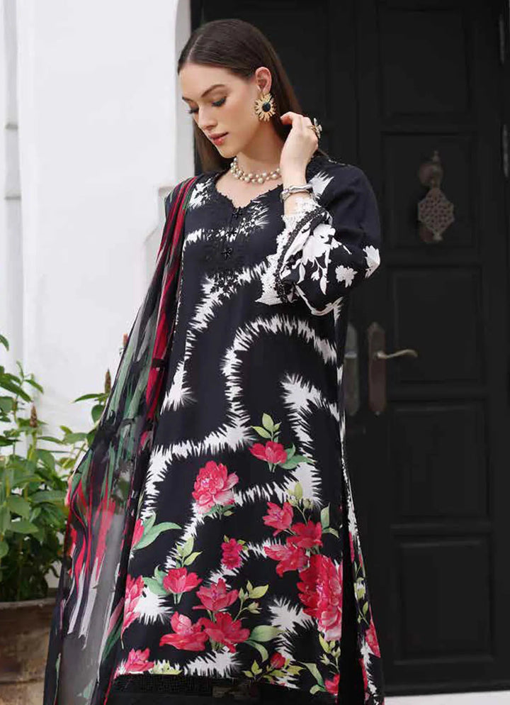 Aafreen by Riaz Arts Chikankari Viscose Suit Unstitched 3 Piece RA24AV AF-130 - Winter Collection