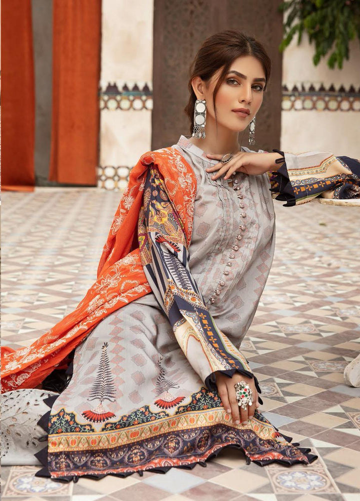 Aafreen by Riaz Arts Embroidered Viscose Suits Unstitched 3 Piece RA21V AF-41 - Winter Collection