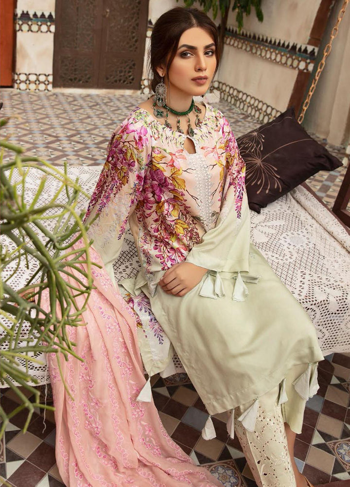 Aafreen by Riaz Arts Embroidered Viscose Suits Unstitched 3 Piece RA21V AF-42 - Winter Collection