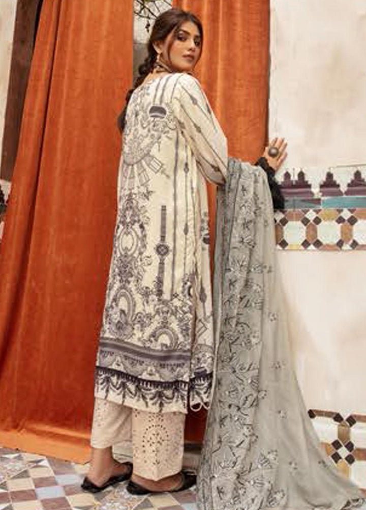 Aafreen by Riaz Arts Embroidered Viscose Suits Unstitched 3 Piece RA21V AF-44 - Winter Collection