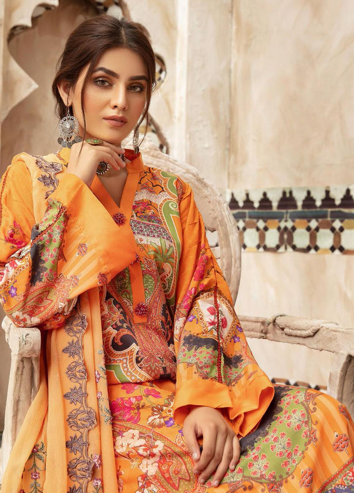 Aafreen by Riaz Arts Embroidered Viscose Suits Unstitched 3 Piece RA21V AF-47 - Winter Collection