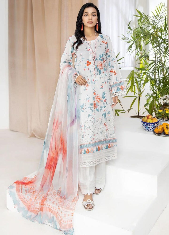 Aafreen By Riaz Arts Embroidered Chikankari Suits Unstitched 3 Piece RA23CK AF-37 - Summer Collection