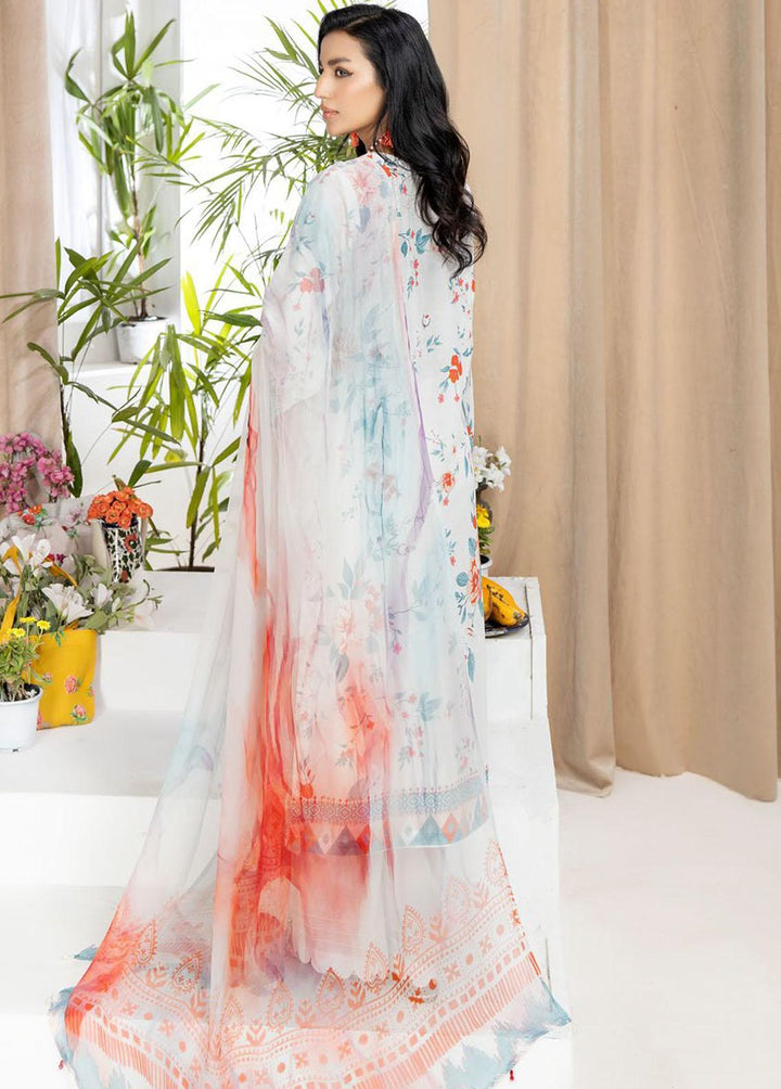 Aafreen By Riaz Arts Embroidered Chikankari Suits Unstitched 3 Piece RA23CK AF-37 - Summer Collection