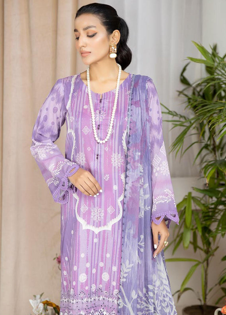 Aafreen By Riaz Arts Embroidered Chikankari Suits Unstitched 3 Piece RA23CK AF-38 - Summer Collection