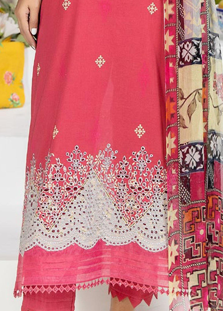 Aafreen By Riaz Arts Embroidered Chikankari Suits Unstitched 3 Piece RA23CK AF-41 - Summer Collection