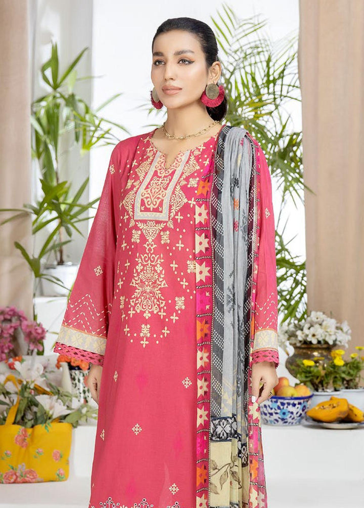 Aafreen By Riaz Arts Embroidered Chikankari Suits Unstitched 3 Piece RA23CK AF-41 - Summer Collection