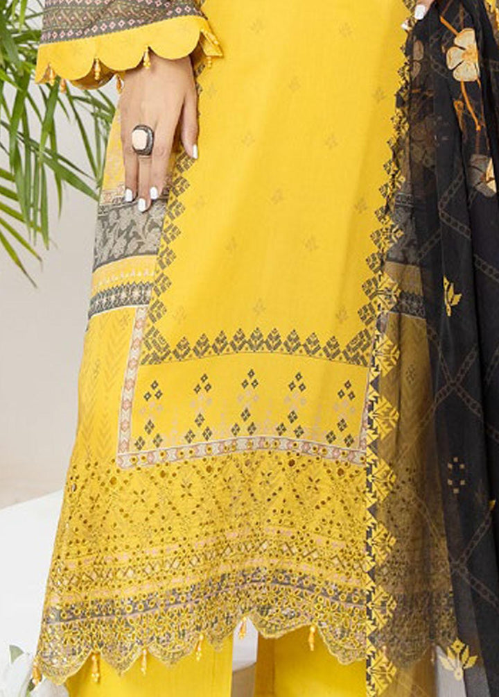 Aafreen By Riaz Arts Embroidered Chikankari Suits Unstitched 3 Piece RA23CK AF-43 - Summer Collection
