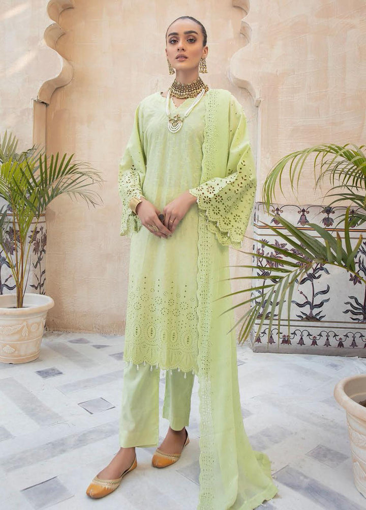 Aafreen by Riaz Arts Embroidered Lawn Suits Unstitched 3 Piece RA22ACL D-04 - Summer Collection