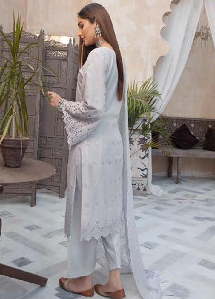 Aafreen by Riaz Arts Embroidered Lawn Suits Unstitched 3 Piece RA22ACL D-10 - Summer Collection