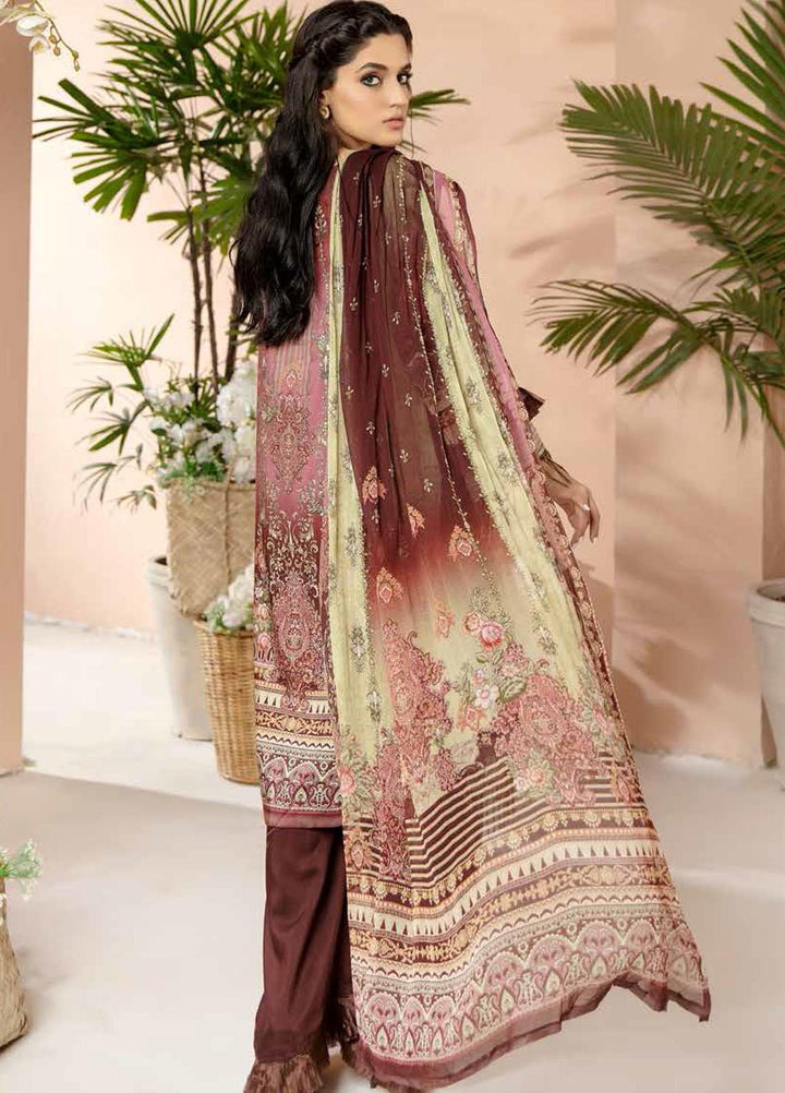 Aafreen by Riaz Arts Embroidered Chikankari Viscose Suits Unstitched 3 Piece RA21AC AF-02 - Winter Collection
