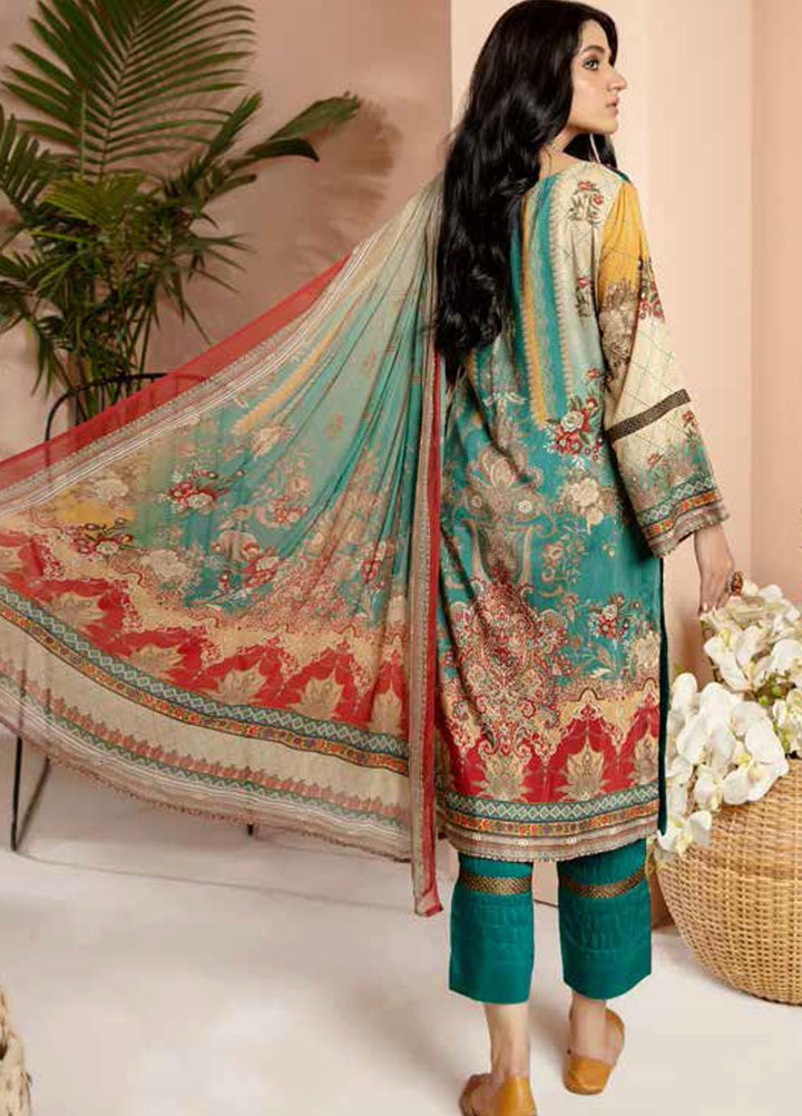 Aafreen by Riaz Arts Embroidered Chikankari Viscose Suits Unstitched 3 Piece RA21AC AF-03 - Winter Collection