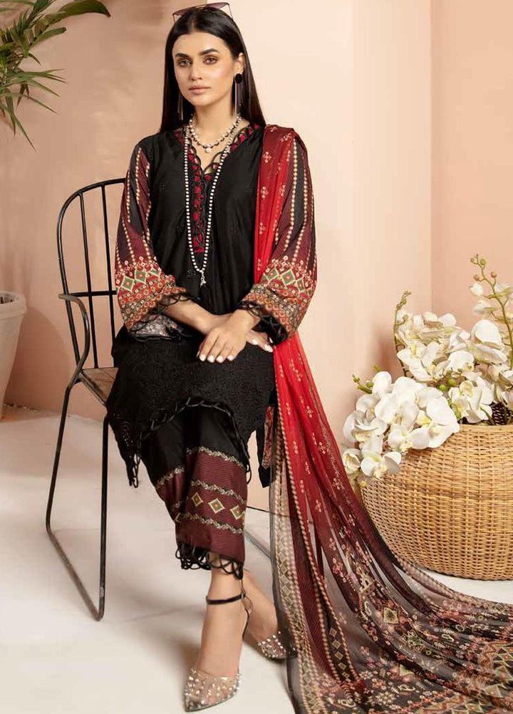 Aafreen by Riaz Arts Embroidered Chikankari Viscose Suits Unstitched 3 Piece RA21AC AF-04 - Winter Collection