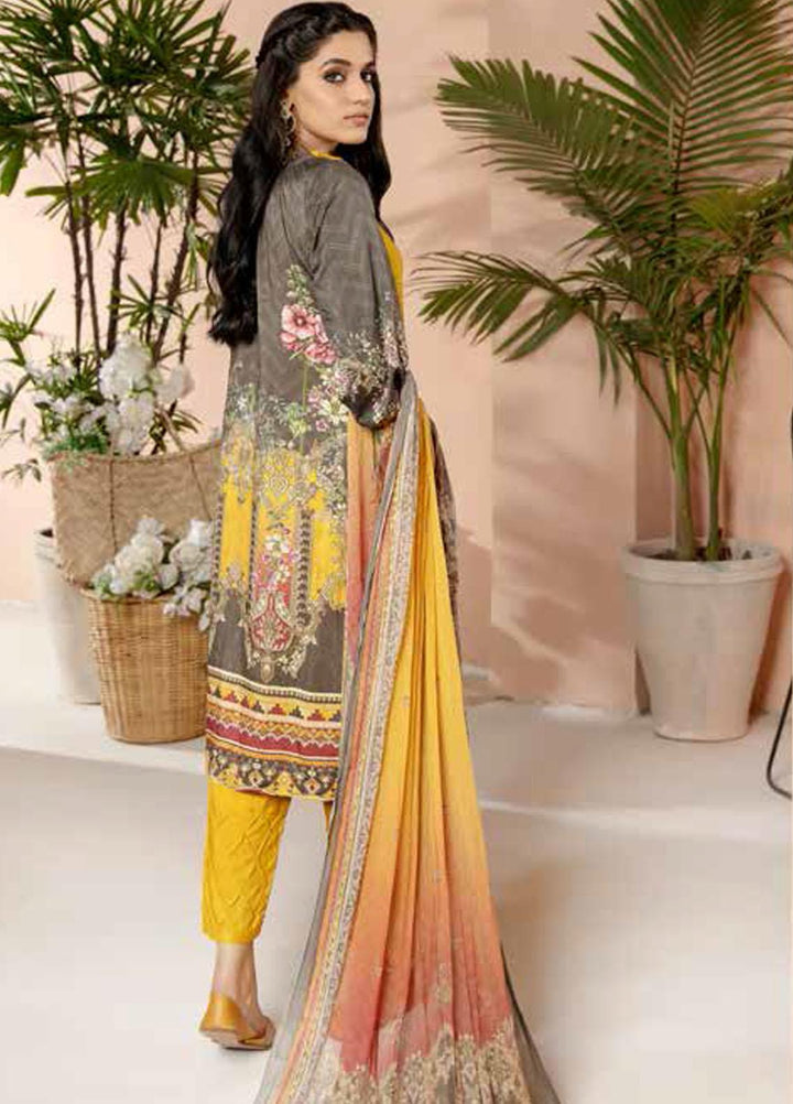 Aafreen by Riaz Arts Embroidered Chikankari Viscose Suits Unstitched 3 Piece RA21AC AF-05 - Winter Collection