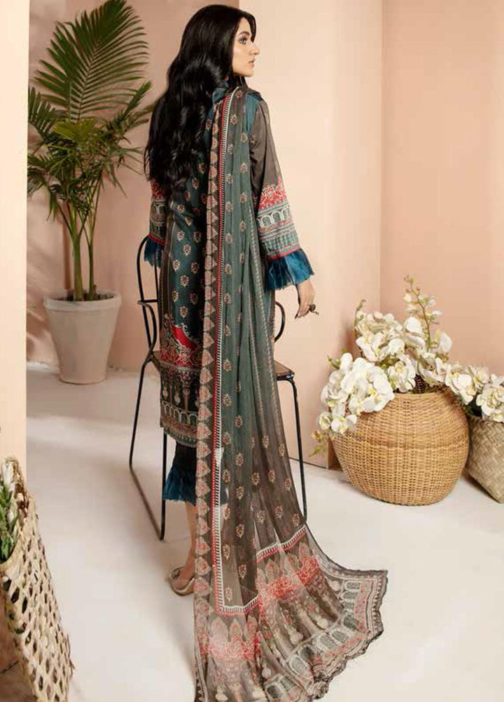 Aafreen by Riaz Arts Embroidered Chikankari Viscose Suits Unstitched 3 Piece RA21AC AF-06 - Winter Collection
