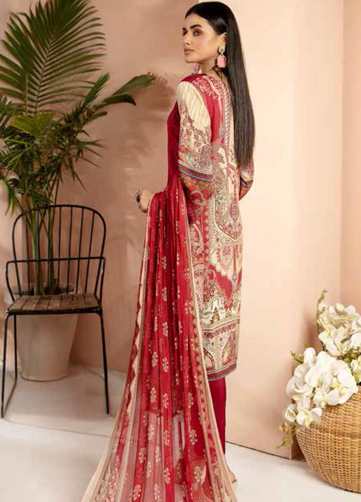 Aafreen by Riaz Arts Embroidered Chikankari Viscose Suits Unstitched 3 Piece RA21AC AF-09 - Winter Collection