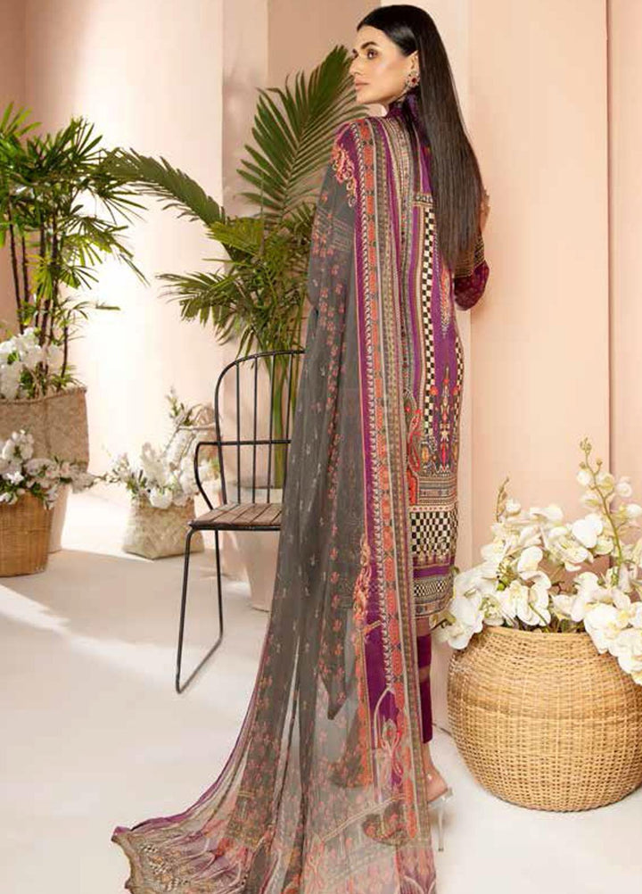 Aafreen by Riaz Arts Embroidered Chikankari Viscose Suits Unstitched 3 Piece RA21AC AF-10 - Winter Collection