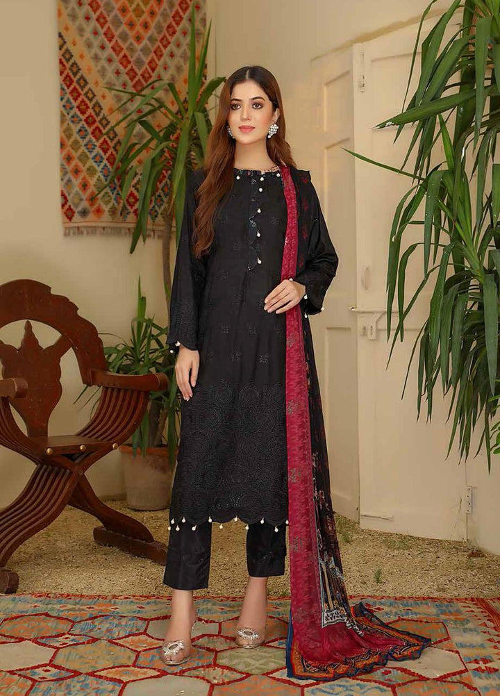 Aafreen by Riaz Arts  Embroidered Chikankari Viscose Suits Unstitched 3 Piece RA21AV AF-22 T - Winter Collection