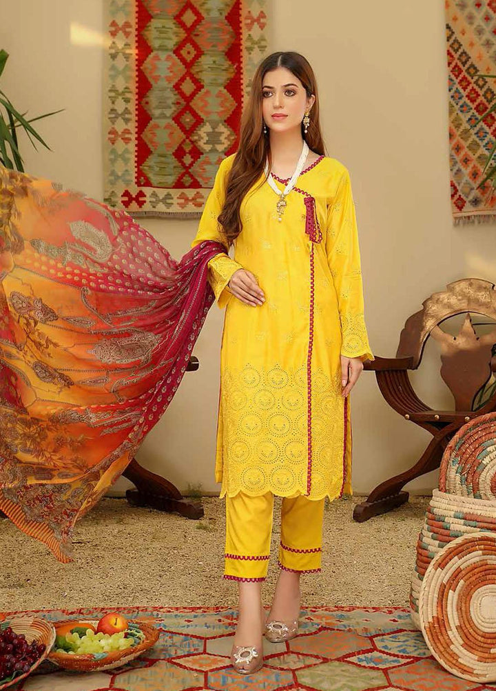 Aafreen by Riaz Arts  Embroidered Chikankari Viscose Suits Unstitched 3 Piece RA21AV AF-28 - Winter Collection