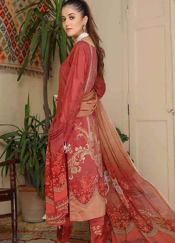 Aafreen by Riaz Arts  Embroidered Chikankari Viscose Suits Unstitched 3 Piece RA21AV AF-29 - Winter Collection