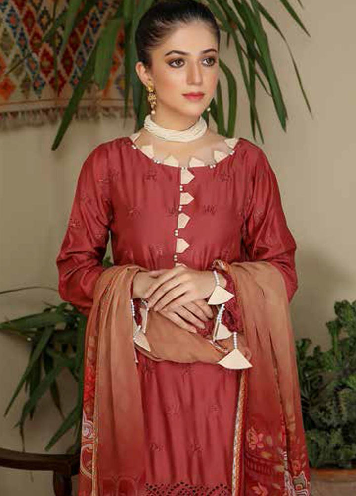 Aafreen by Riaz Arts  Embroidered Chikankari Viscose Suits Unstitched 3 Piece RA21AV AF-29 - Winter Collection