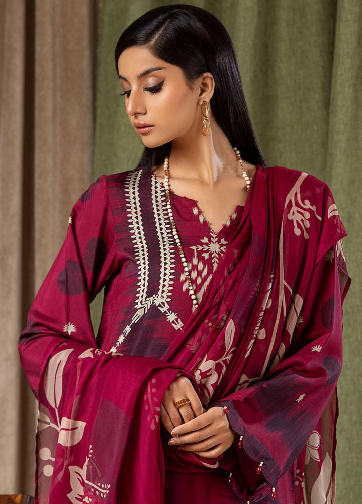 Aafreen By Riaz Arts Embroidered Chikankari Viscose Suits Unstitched 3 Piece RA23AV AF-70 - Winter Collection