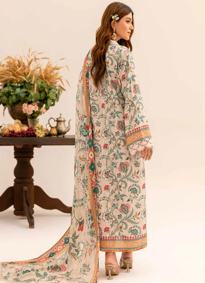 Aafreen by Riaz Arts Embroidered Karandi Suit Unstitched 3 Piece RA24K AF-135 - Winter Collection