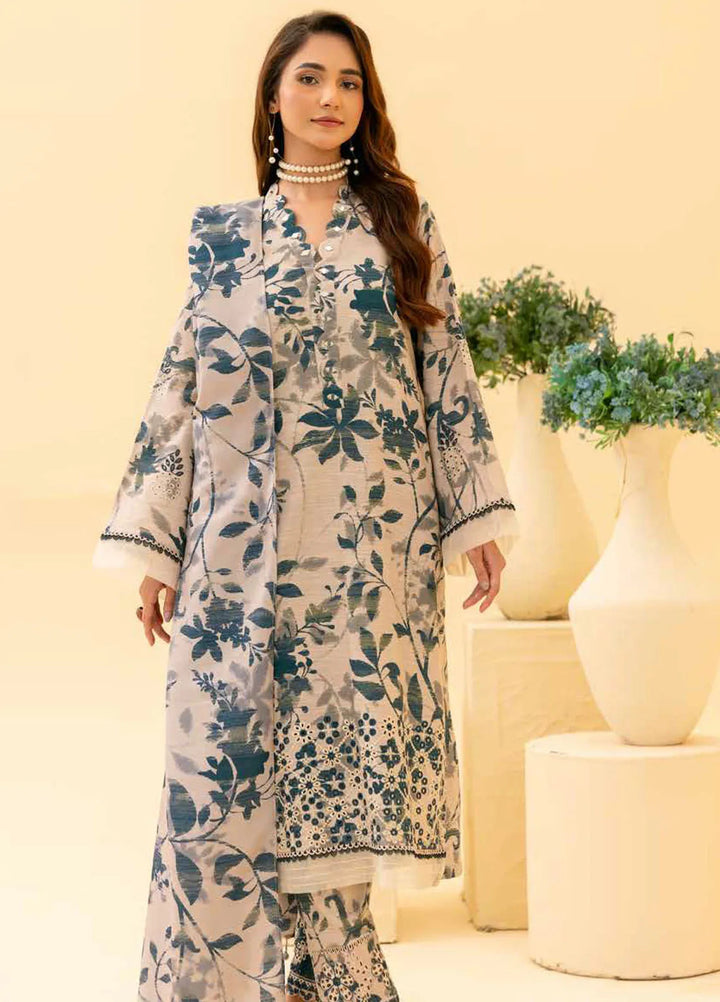 Aafreen By Riaz Arts Embroidered Khaddar Suit Unstitched 3 Piece RA24AK AF-142 - Winter Collection