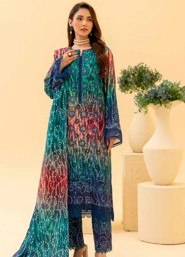 Aafreen By Riaz Arts Embroidered Khaddar Suit Unstitched 3 Piece RA24AK AF-144 - Winter Collection