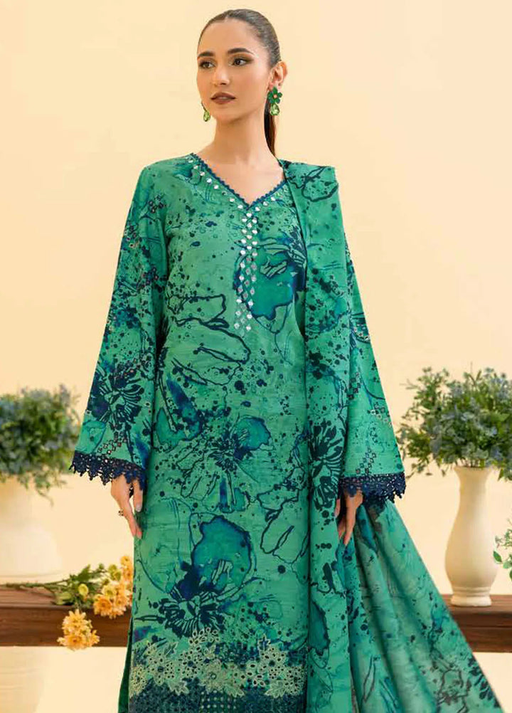 Aafreen By Riaz Arts Embroidered Khaddar Suit Unstitched 3 Piece RA24AK AF-149 - Winter Collection