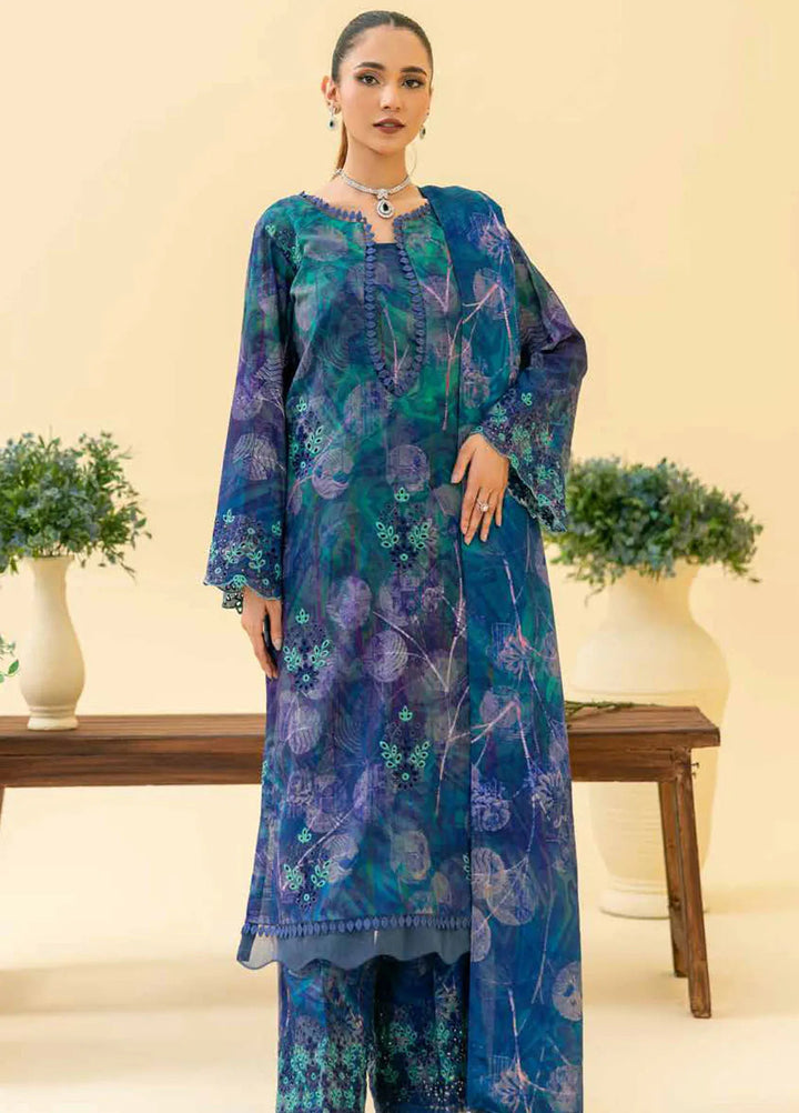 Aafreen By Riaz Arts Embroidered Khaddar Suit Unstitched 3 Piece RA24AK AF-150 - Winter Collection