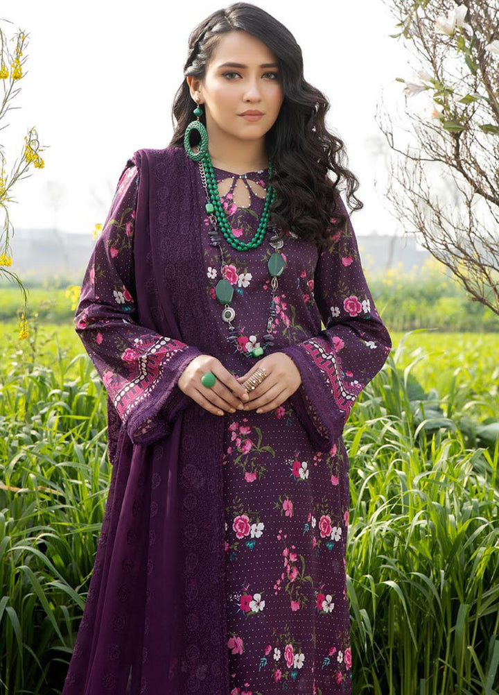 Aafreen By Riaz Arts Embroidered Lawn Suits Unstitched 3 Piece RA23A-V4 AF-30 - Summer Collection
