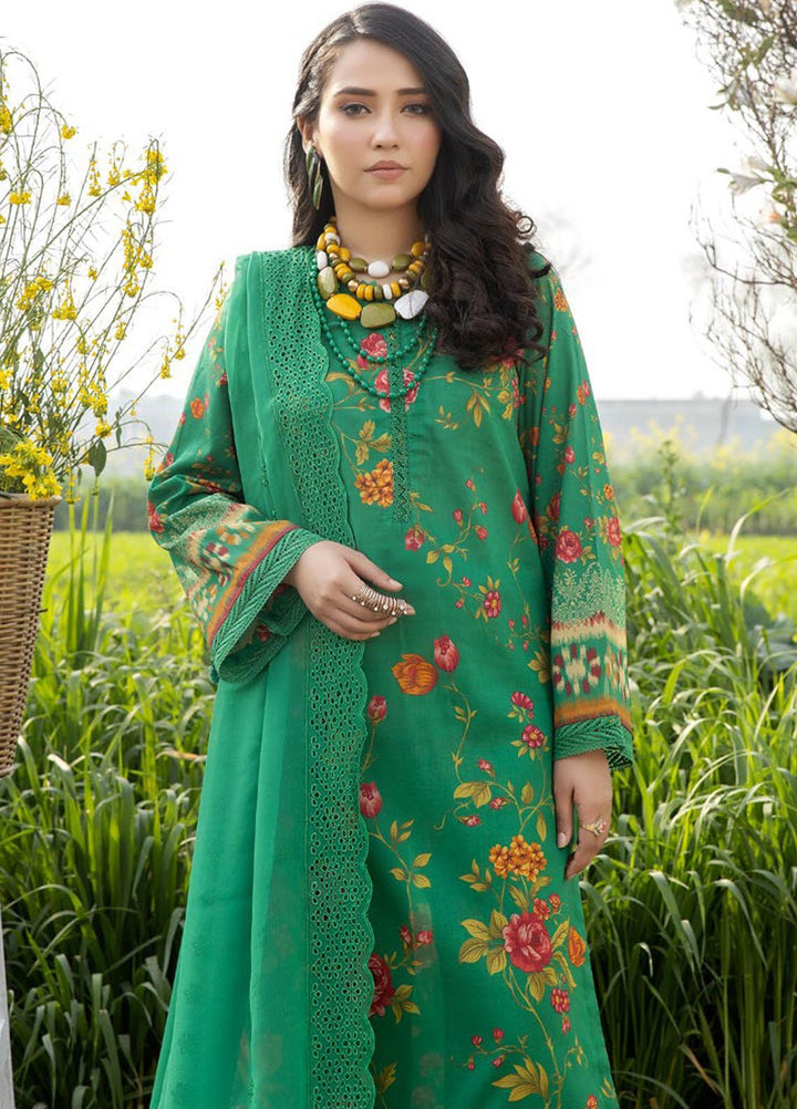 Aafreen By Riaz Arts Embroidered Lawn Suits Unstitched 3 Piece RA23A-V4 AF-31 - Summer Collection