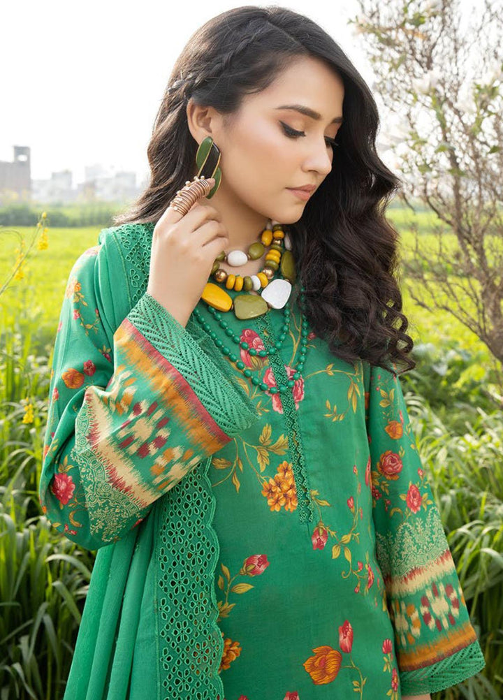 Aafreen By Riaz Arts Embroidered Lawn Suits Unstitched 3 Piece RA23A-V4 AF-31 - Summer Collection