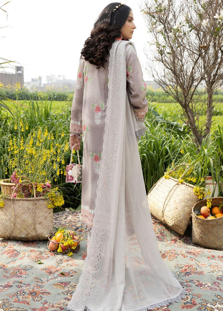 Aafreen By Riaz Arts Embroidered Lawn Suits Unstitched 3 Piece RA23A-V4 AF-36 - Summer Collection