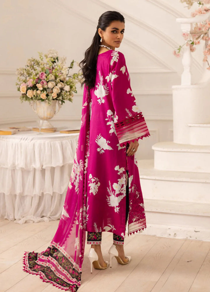 Aafreen by Riaz Arts Embroidered Lawn Suits Unstitched 3 Piece RA25EL AF-193 - Summer Collection