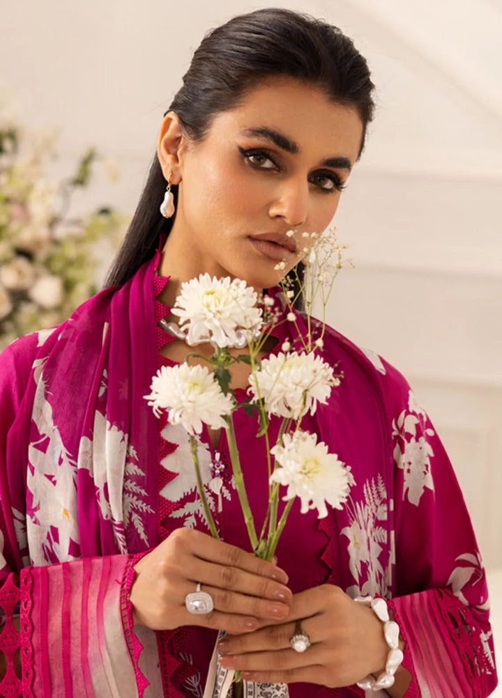 Aafreen by Riaz Arts Embroidered Lawn Suits Unstitched 3 Piece RA25EL AF-193 - Summer Collection