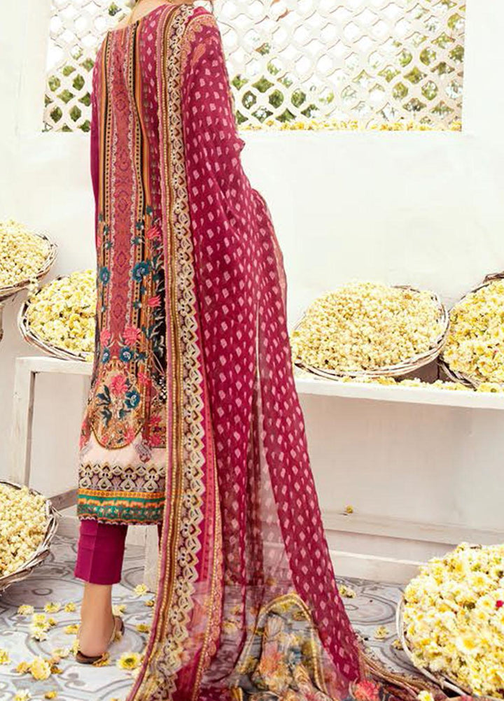 Aafreen By Riaz Arts Embroidered Lawn Suits Unstitched 3 Piece RA21-A6 31 - Summer Collection