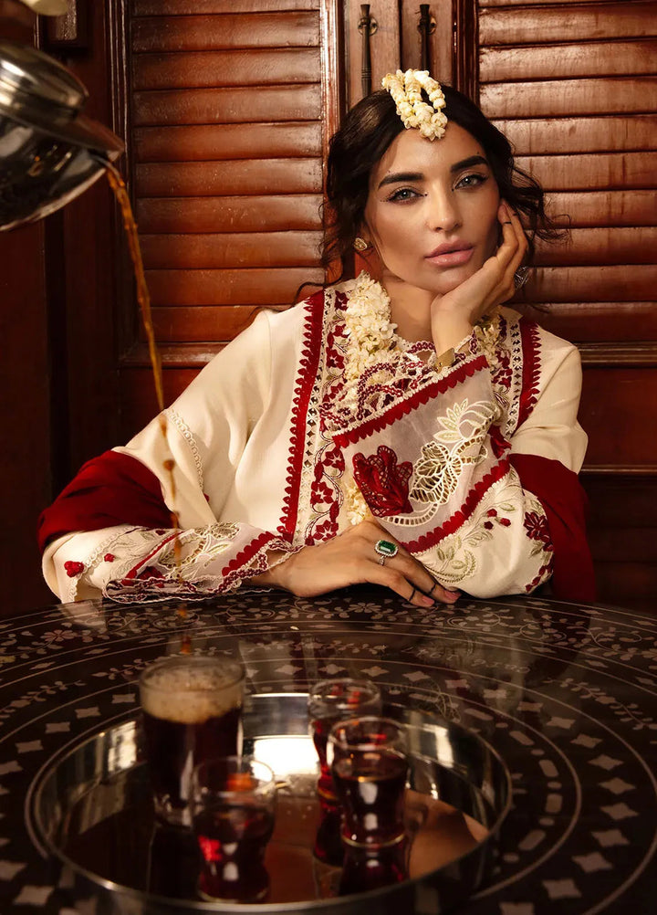 Aaleen by Crimson Embroidered Khaddar Suit Unstitched 3 Piece CR24AW Musafir - Winter Collection