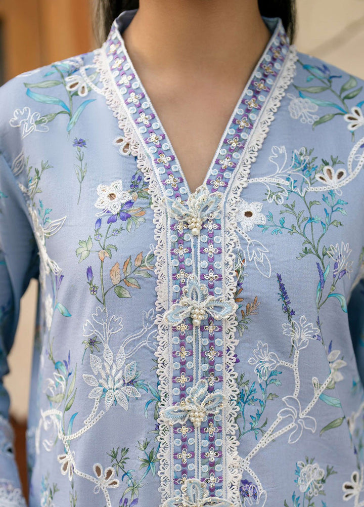 Aashiyana by Roheenaz Embroidered Lawn Suits Unstitched 3 Piece RN25AL RNZ-05 A Areesha - Summer Collection